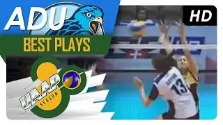 UAAP 80 WV: Eli Soyud unleashes a cross-court bomb on the Tigresses! | AdU | Best Plays