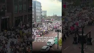 Thousands march in Detroit for No Kings protest and rally