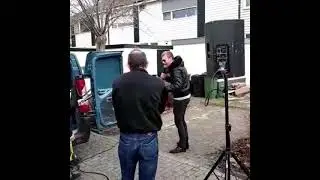 zanger angelo op mijn stoepfeest