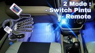 Cara Pasang Lampu Kolong Dashboard Mobil