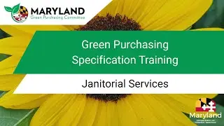 Green Janitorial Services Spec Training Recording - August 26, 2025