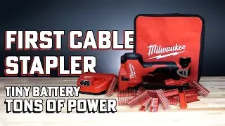 Milwaukee M12 Cable Stapler for Electrical Wire Romex 2448-20