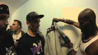 DMX & CHRZANOS  KULISY  PO KONCERCIE W WARSZAWIE