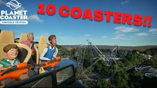 This MEGA Park has 10 Coasters in it!! Planet Coaster Park Spotlight (PS5)