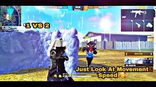 DK Panda Vs 2 Pro Player - custom match just Look At movement speed - Garena Free Fire