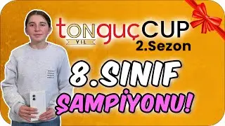 8.Sınıflar Şampiyonu tonguçCUP 2.Sezon Finalinde Ödülünü Aldı! 🏆 🥇