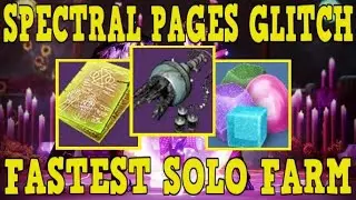 DESTINY 2 | NEW SPECTRAL PAGES GLITCH! FASTEST SOLO FARM & CANDY CHEESE! FESTIVAL OF THE LOST!!!