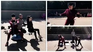 KHLOE KARDASHIAN | WORKOUTS | FITNESS ROUTINE | SNAPCHAT STORIES