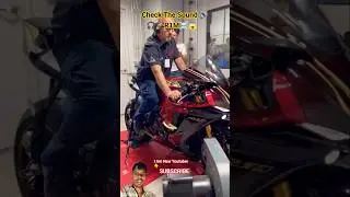 Testing the Yamaha R1's Sound at Speeds Up to 200mph #biker