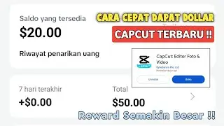Event capcut terbaru | Cara tercepat dapat uang dari capcut tanpa undang teman, nuyul capcut 2026