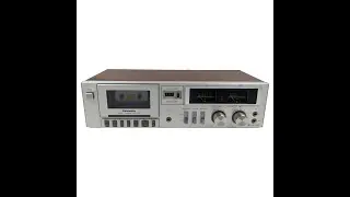 Vintage 1981 Panasonic RS-635 Stereo Cassette Deck