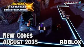 Roblox All Star Tower Defense X -New Codes August 2025