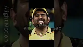 Pov:It's IPL 2030...🥺💔 #msdhoni