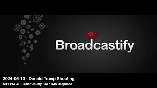 13.07.2024 Дональд Трамп Стрельба Пожарная служба/Скорая помощь Реагирование на чрезвычайные ситу...