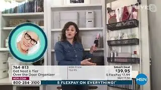 Get Neat 6 Tier Over the Door Organizer