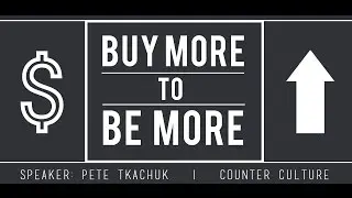 Counter Culture Series - Consumerism
