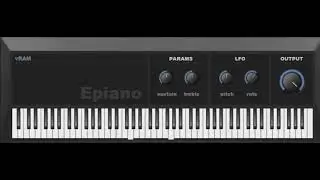 🎹 vRAM Epiano || Free VST Plugin || Wurlitzer electric piano 🎹