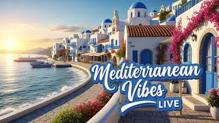 Mediterranean Relaxing Music &mdash; Italian Live 🌊😌 Soft Guitar for Study & Chill