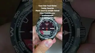 New Watch Review. Gadget Plus Watch. Tissot Touch Solar Connect. #tissot #watch