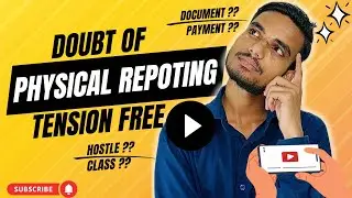 Knit Sultanpur Physical Reporting/Hostle will be available?/ Admission canceled 😱/Important Docum...