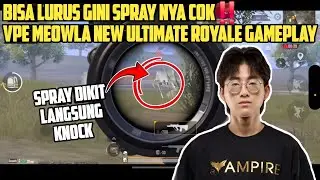 BISA LURUS BANGET SPRAYNYA COK‼️ VPE MEOWLA NEW GAMEPLAY ULTIMATE ROYALE - PUBG MOBILE