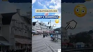 Eating at Disney&rsquo;s Boardwalk! 🤩🎂(NOT Worth the Money?)