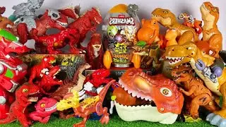 Epic Dinosaur ASMR Unboxing Review 🦕 | T-Rex, Triceratops, Brachiosaurus 