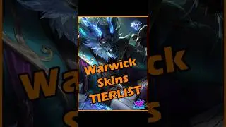 Warwick Skins Tier List #leagueoflegends #warwick #tierlist #worlds2024 #gaming #riotgames #arcane