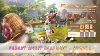 Infinity Nikki - STAGE 1: Snail Parade [Forest Spirit Snapshot]