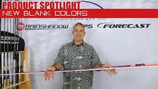New RainShadow Rod Blank Colors