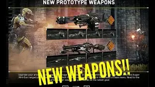 NEW GUNS ON INFINITE WARFARE | TRENCHER + AUGER