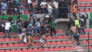 Trifulca entre Atl&eacute;tico de San Luis y Gallos Blancos