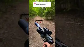 Mega power .45 air pistol with suppressor #457 #m50pistol #airgun
