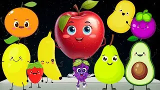 Ten Little Fruits | Fruit Songs | Fruit Rhymes | #tenlittlefruits |  @KidPreps