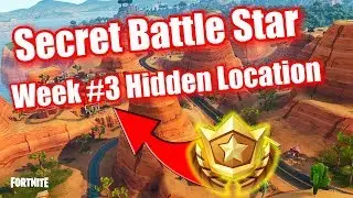 Fortnite - Road Trip Challenge Secret Battlestar Location Week #3