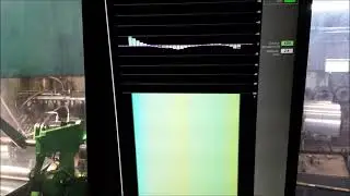 Zinc-Titanium strip flatness measurement by shapemeter UVB TECHNIK