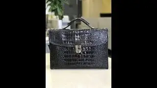 Кожаный портфель Pratesi Leccio