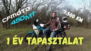 CFMoto 450MT 1 év használat után!