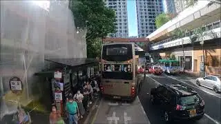 新界巴士路線 KMB 249X(沙田博康往青衣站)(全程行車紀錄片)
