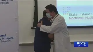 Staten Island doctor, patient reunite after heart attack during Ida flooding