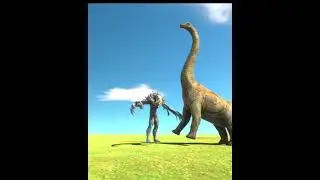 Scourge Vs Brachiosaurus epic battle #shorts #short #arbs #dinosaur #animalrevoltbattlesimulator