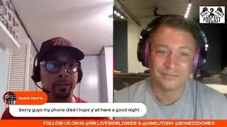 BONES 2 DOMES PODCAST LIVE W/ BKFC FIGHTERS GEE PEREZ & KALEB HARRIS