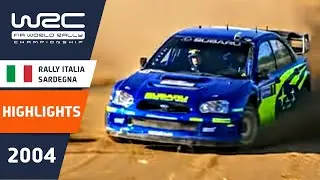 Rally Italia Sardegna 2004: WRC Highlights / Review / Results