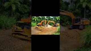 RC Roadwork Adventure &ndash; Excavator, Roller & Truck in Action