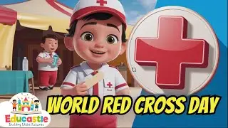 Red Cross Day Kids Song | May 8, 2025 Preschool Learning Rhyme | Helping Nursery Rhyme | Educastle