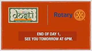 Rotary District Convention 3150 (Day 1) - Part III