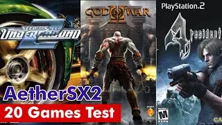 20 PS2 Games Test on AetherSX2 (Snapdragon 732g) Redmi Note 10 Pro