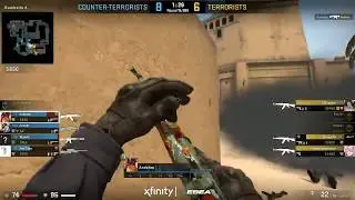 Csgo super fast Ferrari peek on ESEA
