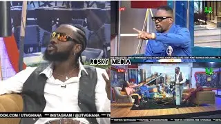 Pappy Kojo clashes with Mr Logic and nearly walks off live tv on (UTV)😳😳