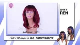 GLAM-H REN : COLOR : SOM RT/COPPER - THE 360 VIEW - ZURY